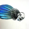 Hand Blown Dichroic Glass Ornament