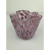 Hand Blown Italian Glass Handkerchief Bowl by Fratelli Toso