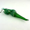 Handblown Green Fairy Glass Christmas Ornament