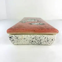 Handmade Midcentury Ceramic Box Signed Jimenez