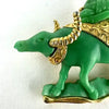 Hattie Carnegie Water Buffalo & Rider Brooch