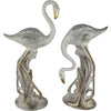 Rare Hollywood Regency Gilded Flamingos