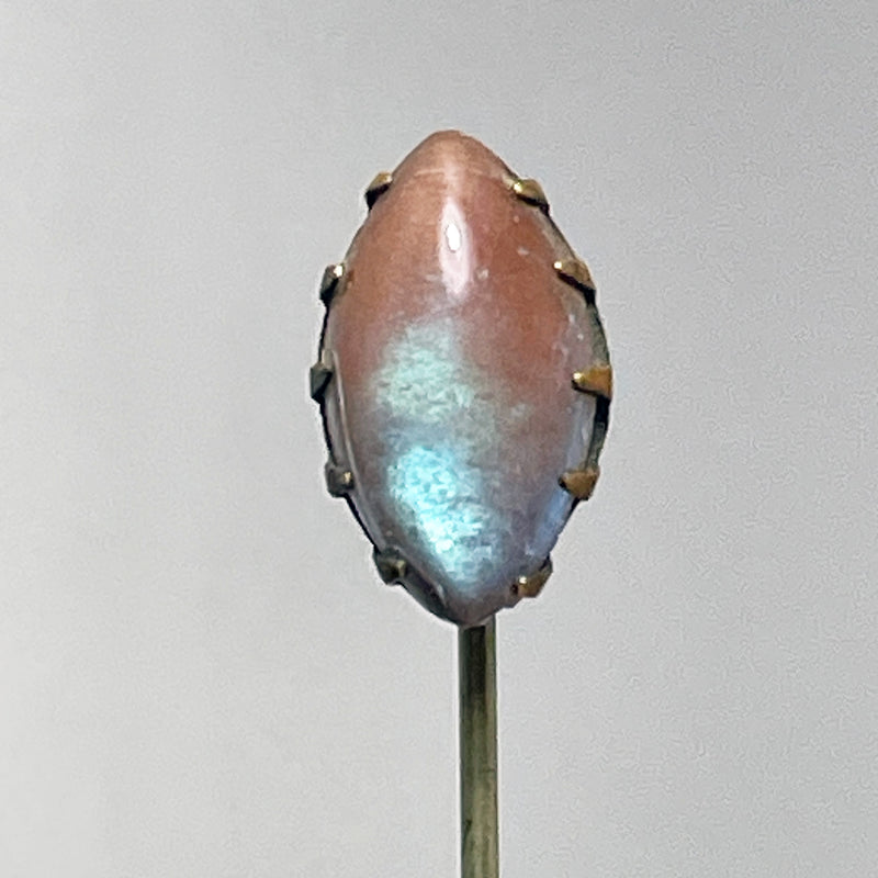 Saphiret Glass Straight Pin