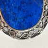 Mexican Silver and Lapis Pendant