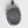 Mexican Silver and Lapis Pendant