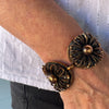 Rebajes Copper Double Flower Bracelet