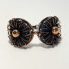 Rebajes Copper Double Flower Bracelet