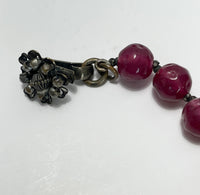 Miriam Haskell Gripoix Glass Bead Demi Parure