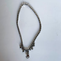 Wiesner Clear Rhinestone Vintage Choker Necklace