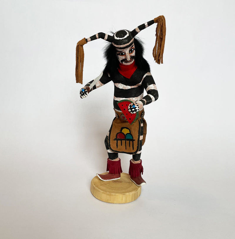 Vintage Hopi Kachina Koshari by Les H.