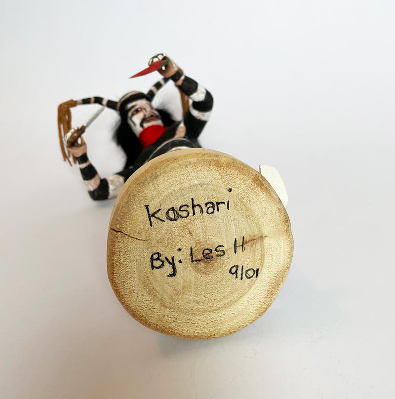 Vintage Hopi Kachina Koshari by Les H.