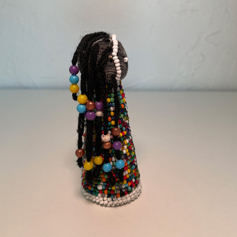 Vintage African Ndebel Beaded Doll