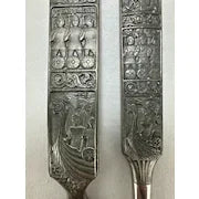 Konge Tinn Royal Pewter Mid Century Flatware from Norway