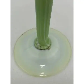 L. C. Tiffany Art Nouveau Pulled Feather Vase As Found