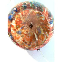 Large Hand Blown Glass Millefiori Lamp