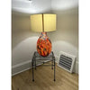 Large Hand Blown Glass Millefiori Lamp