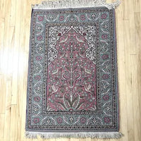 Large Vintage Turkish Anatolian Kayseri Tree of Life Prayer Rug