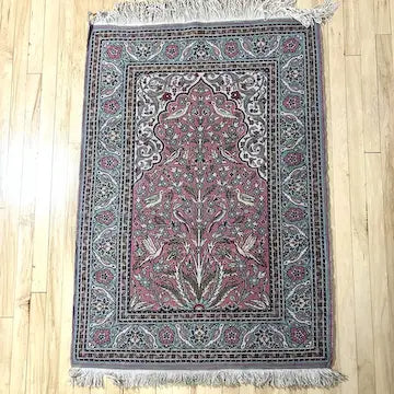 Large Vintage Turkish Anatolian Kayseri Tree of Life Prayer Rug