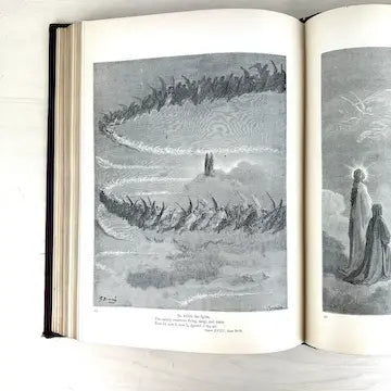 Rare Late 1800’s Purgatory and Paradise Illustrated by Gustave Dore