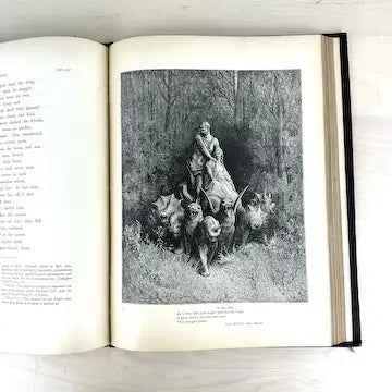 Rare Late 1800’s Purgatory and Paradise Illustrated by Gustave Dore