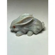 Little Carved Precious Opal Rabbit