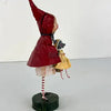 Lori Mitchell Paper Mache Folk Art Little Red Riding Hood Figurine