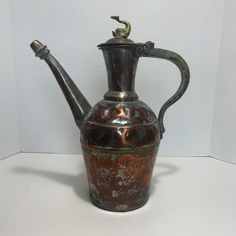 Antique Hand Hammered Turkish Water Ewer