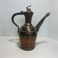 Antique Hand Hammered Turkish Water Ewer