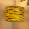 Mid Century Style Hanging Drum Lamp