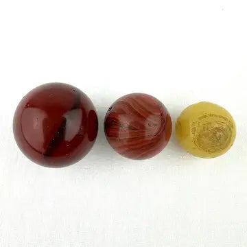 MF Christensen 1 Color Opaque & Brick Marbles