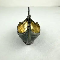 Magnus Aase Sterling Silver Viking Boat Open Salt