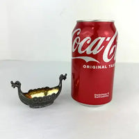 Magnus Aase Sterling Silver Viking Boat Open Salt