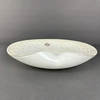 Mid Century Hand Blown Murano Plate by Alfredo Barbini