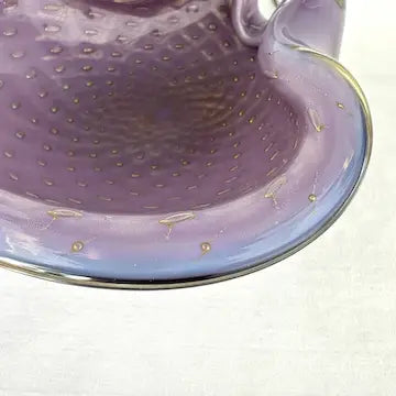 Midcentury Barbini Murano Glass Bowl or Ashtray