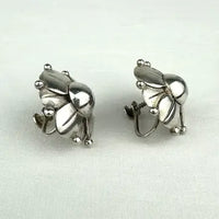 Midcentury Hector Aguilar Mexican Silver Earrings