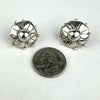 Midcentury Hector Aguilar Mexican Silver Earrings