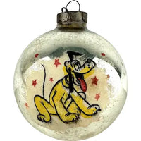 Rare Midcentury Pluto Mercury Glass Ornament