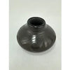 Miniature Black Native American Pottery Vase Signed RPL