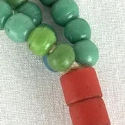 Naga Multi Colored Glass Bead Necklace