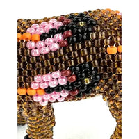 Zuni Native American Miniature Beaded Deer Fetish