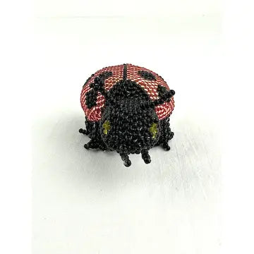 Native American Miniature Beaded Ladybug