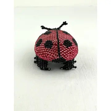 Native American Miniature Beaded Ladybug