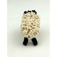 Native American Miniature Beaded Lamb