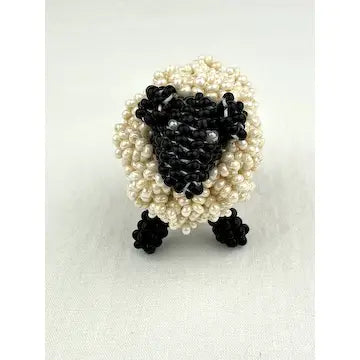 Native American Miniature Beaded Lamb