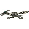 Native American Sterling Silver Roadrunner Vintage Pin