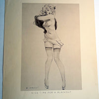 Set of 4 Large Fritz Willis Illustrations - Printed Lithographs on Heavy Weight Art Paper