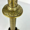 Pair of Antique Italian Paschal Brass Altar Candlesticks