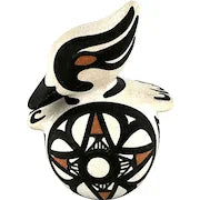 Rowena Him Zuni Miniature Bird Effigy