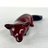 Royal Doulton Flambé Stalking Fox Figurine by Fred Moore REPAIRED