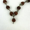 Rudraksha Mala Sterling Capped Prayer Beads